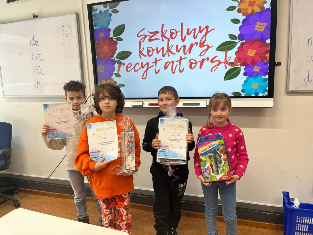 SZKOLNY KONKURS RECYTATORSKI