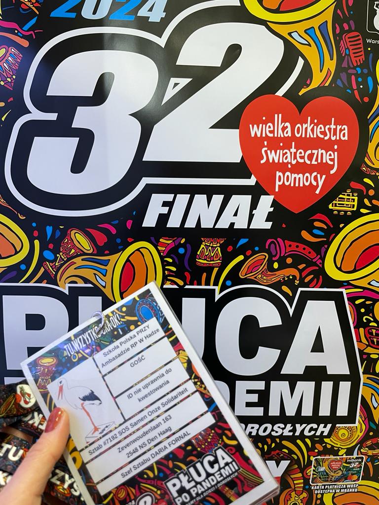 UDZIAŁ SZKOŁY W FINALE WOŚP