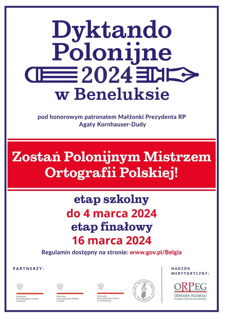 DYKTANDO POLONIJNE W BENELUKSIE – LAUREACI