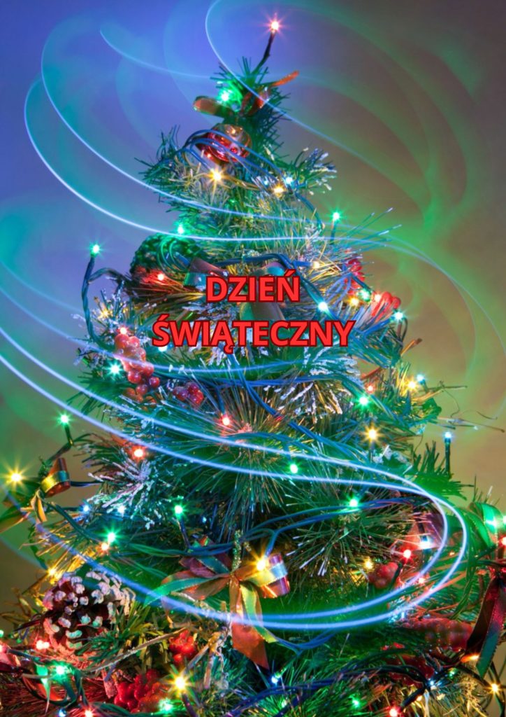 DZIEŃ ŚWIĄTECZNY – PODZIĘKOWANIA
